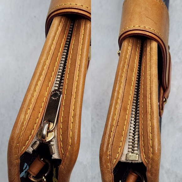 Authentic Louis Vuitton black multicolor Shirley - Picture 6 of 14